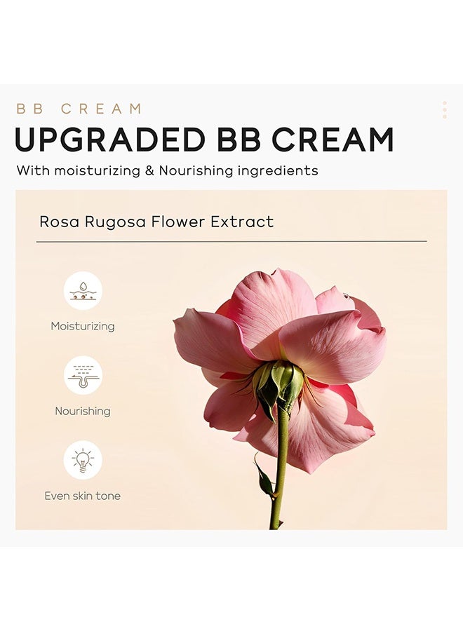 QUIYUM BB Cream Tinted Moisturizer, 9Colors Moisturizes & Conceals, Cover Blemishes & Pores, Even Skin Tone, Lighiweight Foundation Full Coverage Tinted Illuminator for All Skin, Oil-Free,#110 Ivory - Image 5